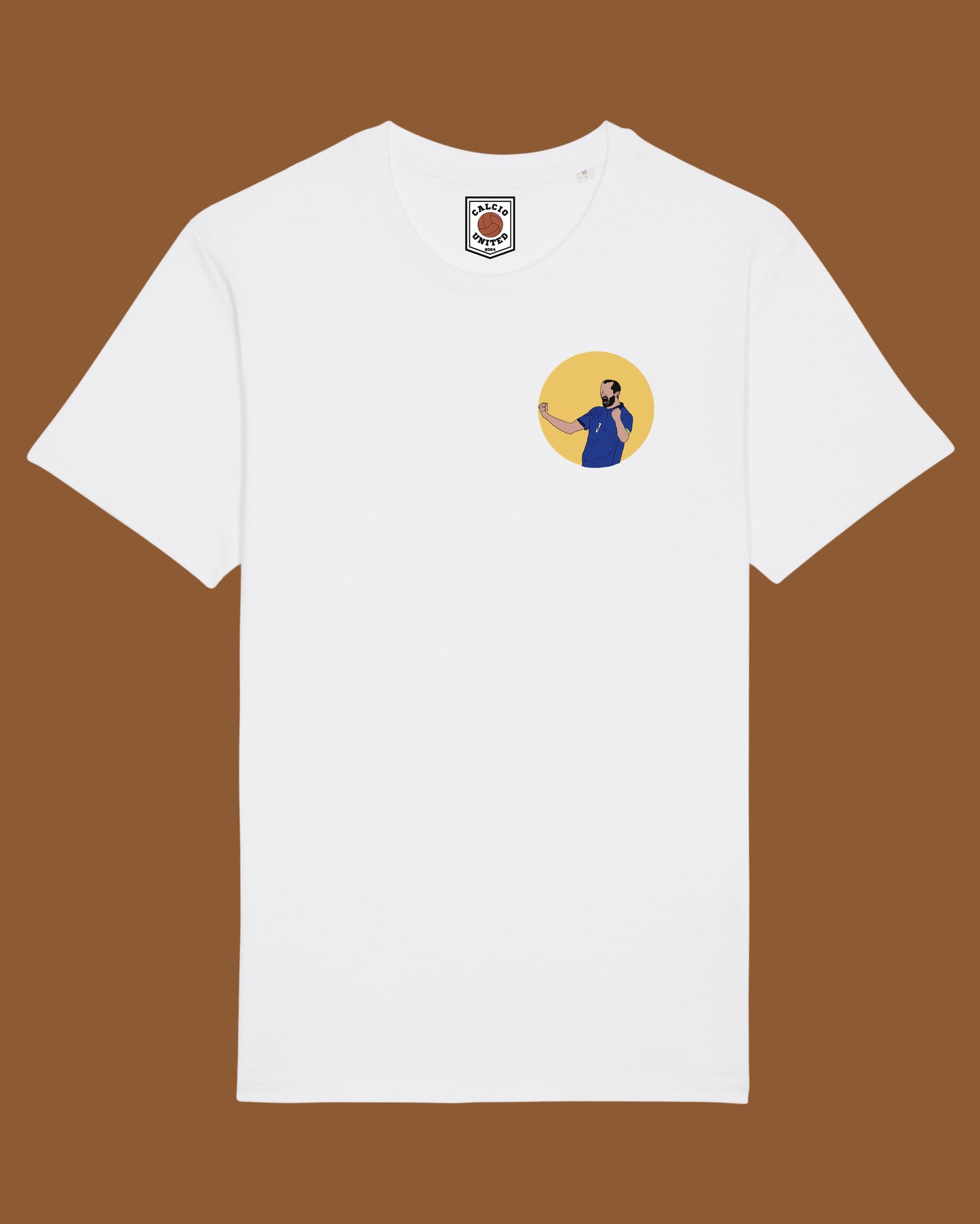 Shirt "Der Capitano" - weiss, unisex