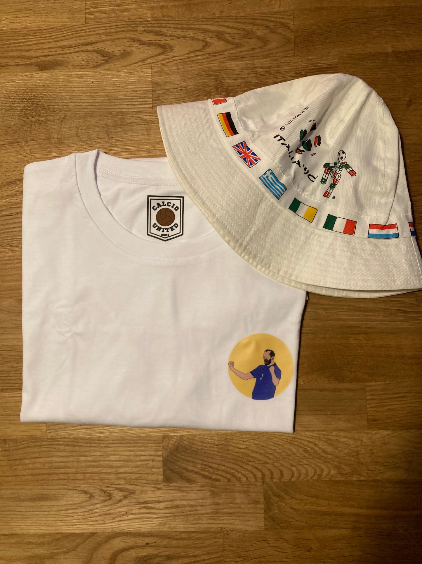 Shirt "Der Capitano" - weiss, unisex